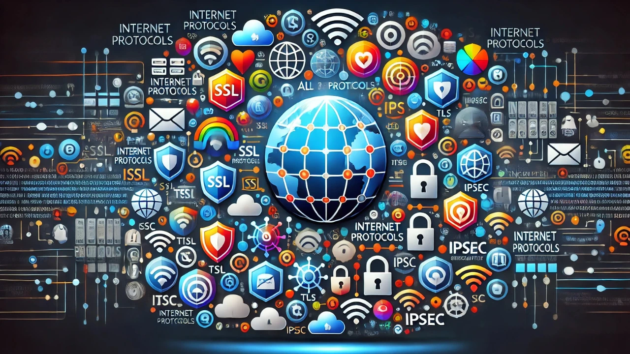 which internet protocol is used to transmit encrypted data